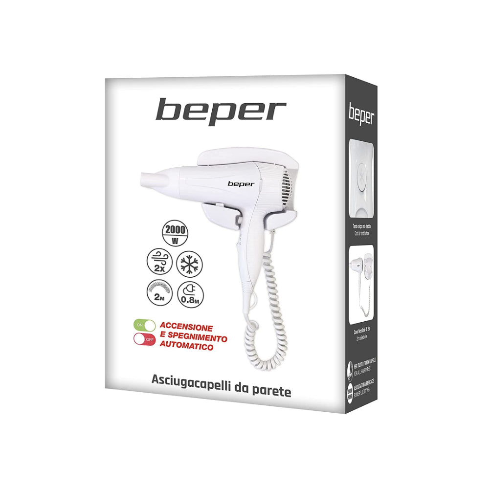 Beper Wall Mounted Hair Dryer